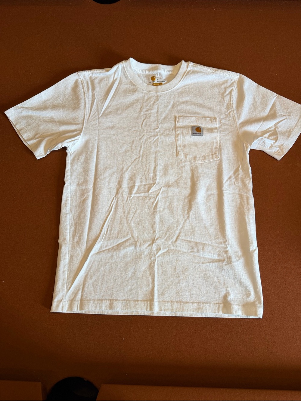 Carhartt White Short-Sleeve Pocket Tee